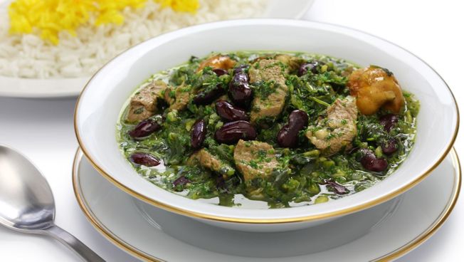 one of our delicious Ghormeh Sabzi dishes